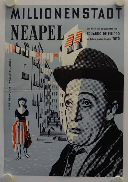 Napoli Millionari original release german movie poster